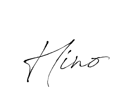 You should practise on your own different ways (Antro_Vectra) to write your name (Hino) in signature. don't let someone else do it for you. Hino signature style 6 images and pictures png