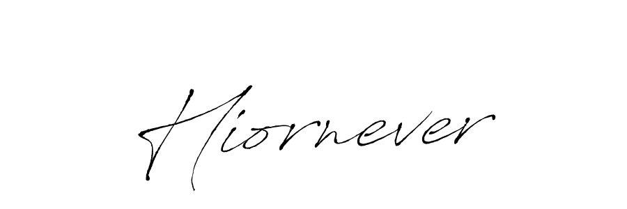 How to make Hiornever name signature. Use Antro_Vectra style for creating short signs online. This is the latest handwritten sign. Hiornever signature style 6 images and pictures png