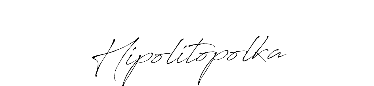 if you are searching for the best signature style for your name Hipolitopolka. so please give up your signature search. here we have designed multiple signature styles  using Antro_Vectra. Hipolitopolka signature style 6 images and pictures png