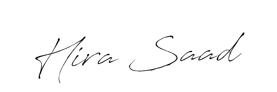 It looks lik you need a new signature style for name Hira Saad. Design unique handwritten (Antro_Vectra) signature with our free signature maker in just a few clicks. Hira Saad signature style 6 images and pictures png