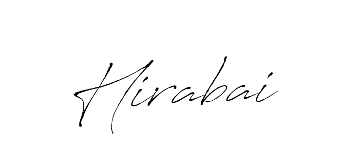 How to Draw Hirabai signature style? Antro_Vectra is a latest design signature styles for name Hirabai. Hirabai signature style 6 images and pictures png