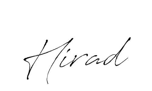 Make a beautiful signature design for name Hirad. Use this online signature maker to create a handwritten signature for free. Hirad signature style 6 images and pictures png