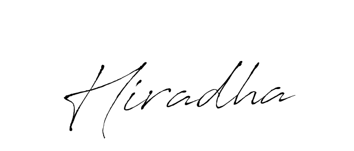 Similarly Antro_Vectra is the best handwritten signature design. Signature creator online .You can use it as an online autograph creator for name Hiradha. Hiradha signature style 6 images and pictures png