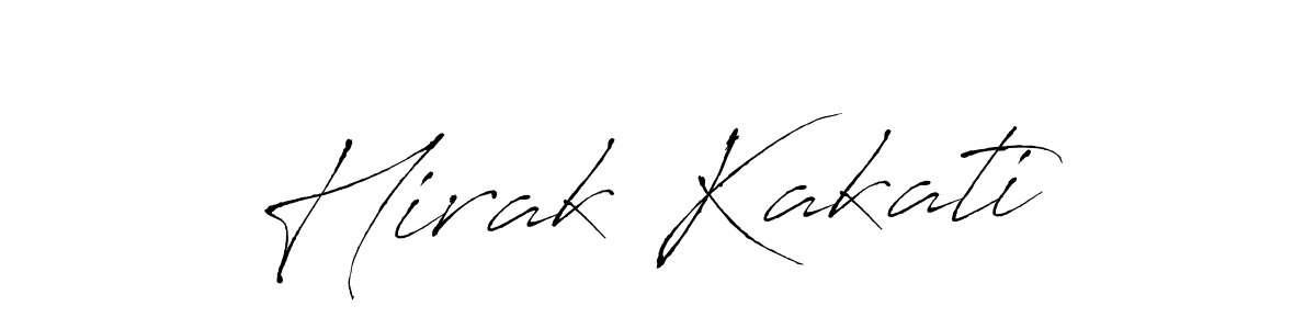 Hirak Kakati stylish signature style. Best Handwritten Sign (Antro_Vectra) for my name. Handwritten Signature Collection Ideas for my name Hirak Kakati. Hirak Kakati signature style 6 images and pictures png