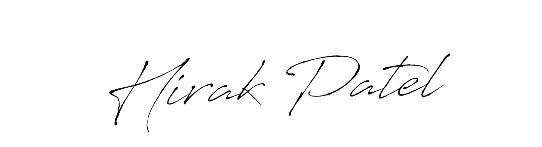 The best way (Antro_Vectra) to make a short signature is to pick only two or three words in your name. The name Hirak Patel include a total of six letters. For converting this name. Hirak Patel signature style 6 images and pictures png