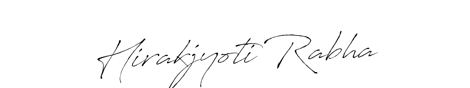 The best way (Antro_Vectra) to make a short signature is to pick only two or three words in your name. The name Hirakjyoti Rabha include a total of six letters. For converting this name. Hirakjyoti Rabha signature style 6 images and pictures png