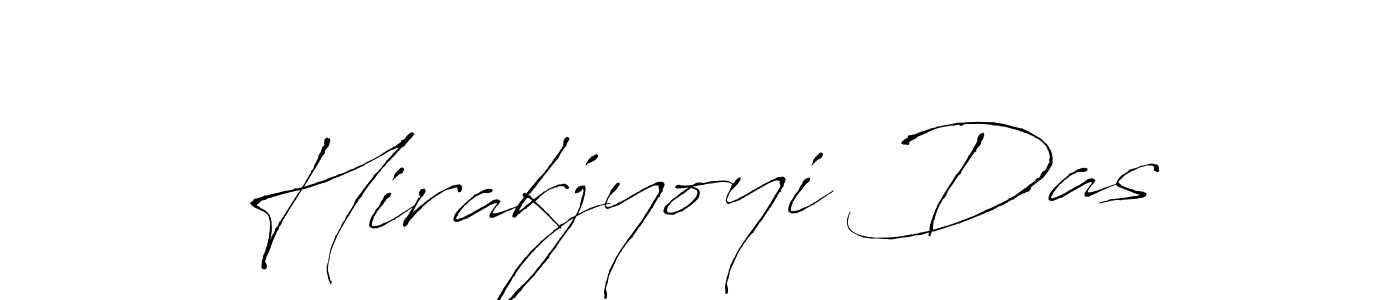 Make a beautiful signature design for name Hirakjyoyi Das. With this signature (Antro_Vectra) style, you can create a handwritten signature for free. Hirakjyoyi Das signature style 6 images and pictures png