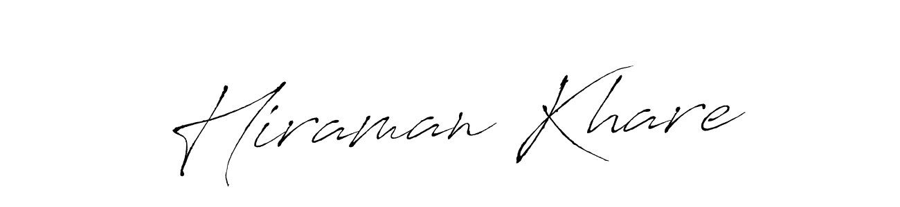 How to make Hiraman Khare signature? Antro_Vectra is a professional autograph style. Create handwritten signature for Hiraman Khare name. Hiraman Khare signature style 6 images and pictures png