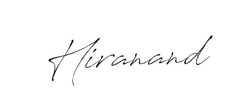 You should practise on your own different ways (Antro_Vectra) to write your name (Hiranand) in signature. don't let someone else do it for you. Hiranand signature style 6 images and pictures png