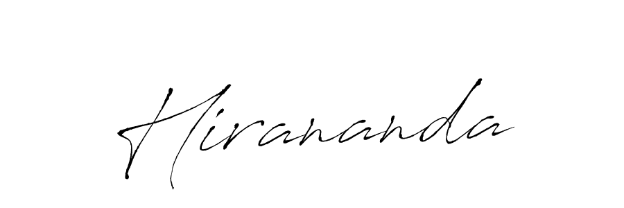 Antro_Vectra is a professional signature style that is perfect for those who want to add a touch of class to their signature. It is also a great choice for those who want to make their signature more unique. Get Hirananda name to fancy signature for free. Hirananda signature style 6 images and pictures png