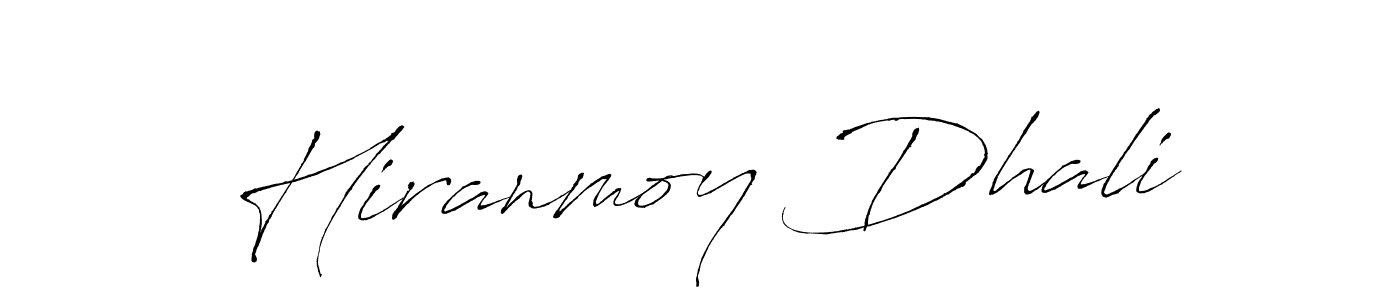 Use a signature maker to create a handwritten signature online. With this signature software, you can design (Antro_Vectra) your own signature for name Hiranmoy Dhali. Hiranmoy Dhali signature style 6 images and pictures png