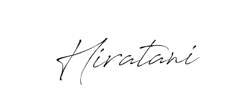 Also we have Hiratani name is the best signature style. Create professional handwritten signature collection using Antro_Vectra autograph style. Hiratani signature style 6 images and pictures png