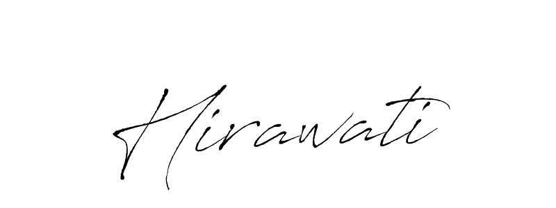 Hirawati stylish signature style. Best Handwritten Sign (Antro_Vectra) for my name. Handwritten Signature Collection Ideas for my name Hirawati. Hirawati signature style 6 images and pictures png