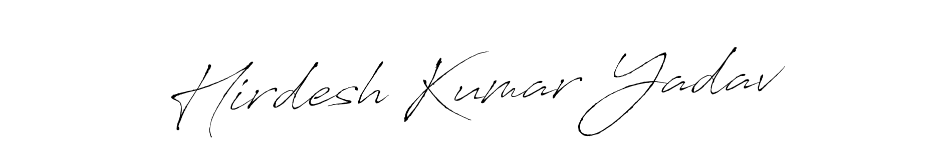 Hirdesh Kumar Yadav stylish signature style. Best Handwritten Sign (Antro_Vectra) for my name. Handwritten Signature Collection Ideas for my name Hirdesh Kumar Yadav. Hirdesh Kumar Yadav signature style 6 images and pictures png