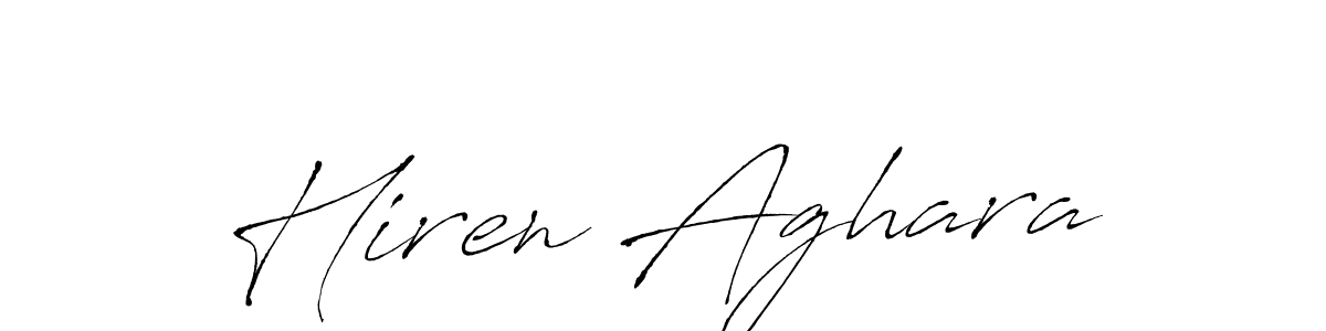 Make a beautiful signature design for name Hiren Aghara. Use this online signature maker to create a handwritten signature for free. Hiren Aghara signature style 6 images and pictures png