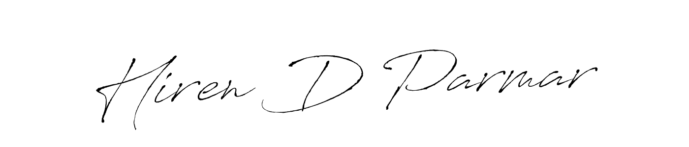 The best way (Antro_Vectra) to make a short signature is to pick only two or three words in your name. The name Hiren D Parmar include a total of six letters. For converting this name. Hiren D Parmar signature style 6 images and pictures png