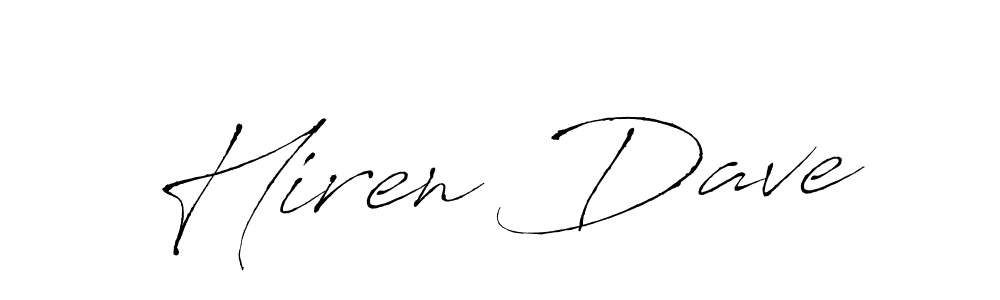 How to Draw Hiren Dave signature style? Antro_Vectra is a latest design signature styles for name Hiren Dave. Hiren Dave signature style 6 images and pictures png