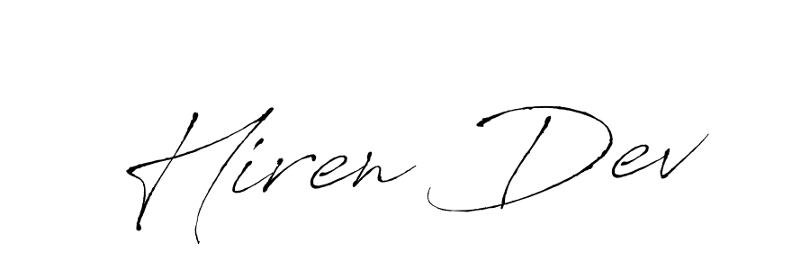 Make a short Hiren Dev signature style. Manage your documents anywhere anytime using Antro_Vectra. Create and add eSignatures, submit forms, share and send files easily. Hiren Dev signature style 6 images and pictures png