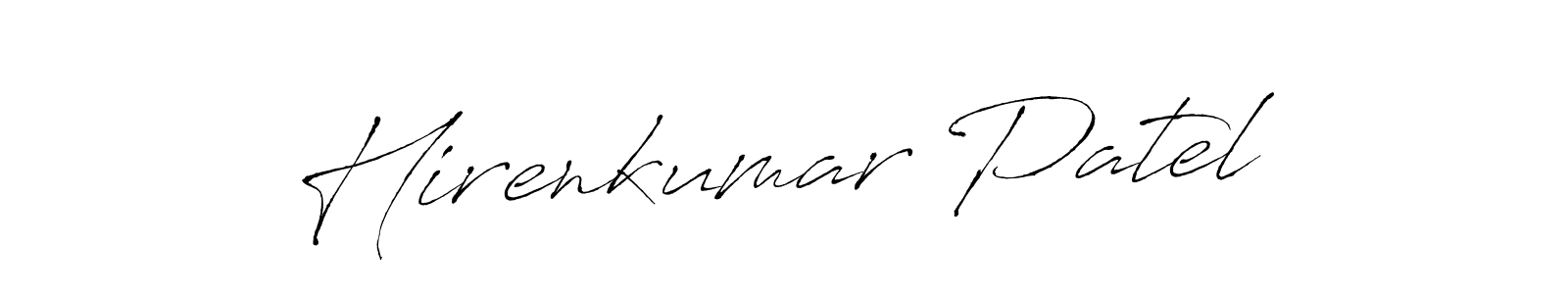 Similarly Antro_Vectra is the best handwritten signature design. Signature creator online .You can use it as an online autograph creator for name Hirenkumar Patel. Hirenkumar Patel signature style 6 images and pictures png