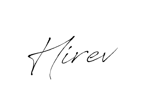 You should practise on your own different ways (Antro_Vectra) to write your name (Hirev) in signature. don't let someone else do it for you. Hirev signature style 6 images and pictures png