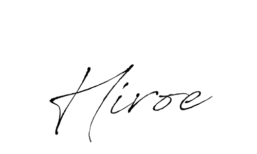 How to make Hiroe signature? Antro_Vectra is a professional autograph style. Create handwritten signature for Hiroe name. Hiroe signature style 6 images and pictures png