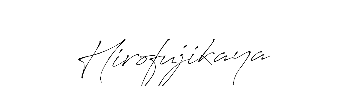 The best way (Antro_Vectra) to make a short signature is to pick only two or three words in your name. The name Hirofujikaya include a total of six letters. For converting this name. Hirofujikaya signature style 6 images and pictures png