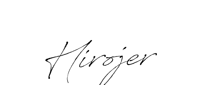 Once you've used our free online signature maker to create your best signature Antro_Vectra style, it's time to enjoy all of the benefits that Hirojer name signing documents. Hirojer signature style 6 images and pictures png