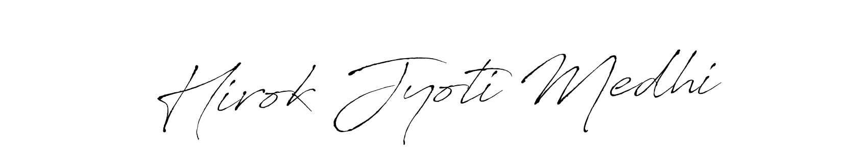 Make a short Hirok Jyoti Medhi signature style. Manage your documents anywhere anytime using Antro_Vectra. Create and add eSignatures, submit forms, share and send files easily. Hirok Jyoti Medhi signature style 6 images and pictures png