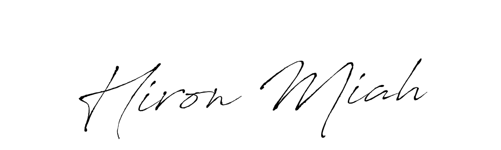 Make a short Hiron Miah signature style. Manage your documents anywhere anytime using Antro_Vectra. Create and add eSignatures, submit forms, share and send files easily. Hiron Miah signature style 6 images and pictures png