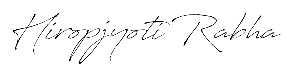 Enhance your business communications with Hiropjyoti Rabha signature in Antro_Vectra lettering. Clean, modern, and universally compatible. Hiropjyoti Rabha signature style 6 images and pictures png