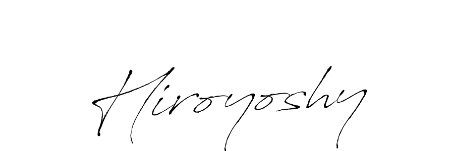 The best way (Antro_Vectra) to make a short signature is to pick only two or three words in your name. The name Hiroyoshy include a total of six letters. For converting this name. Hiroyoshy signature style 6 images and pictures png