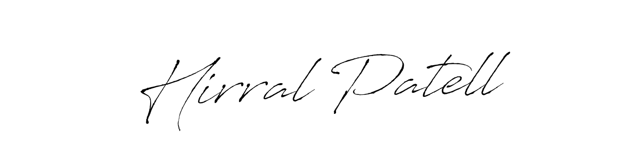 See photos of Hirral Patell official signature by Spectra . Check more albums & portfolios. Read reviews & check more about Antro_Vectra font. Hirral Patell signature style 6 images and pictures png