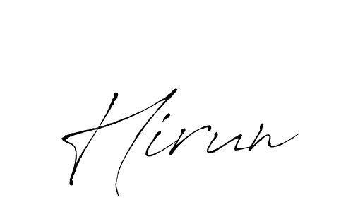 Also You can easily find your signature by using the search form. We will create Hirun name handwritten signature images for you free of cost using Antro_Vectra sign style. Hirun signature style 6 images and pictures png