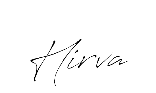 You should practise on your own different ways (Antro_Vectra) to write your name (Hirva) in signature. don't let someone else do it for you. Hirva signature style 6 images and pictures png