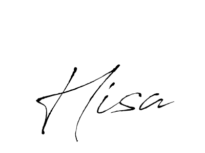 The best way (Antro_Vectra) to make a short signature is to pick only two or three words in your name. The name Hisa include a total of six letters. For converting this name. Hisa signature style 6 images and pictures png