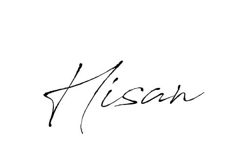 Make a beautiful signature design for name Hisan. Use this online signature maker to create a handwritten signature for free. Hisan signature style 6 images and pictures png