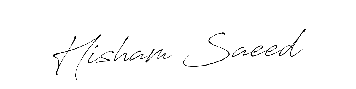 Similarly Antro_Vectra is the best handwritten signature design. Signature creator online .You can use it as an online autograph creator for name Hisham Saeed. Hisham Saeed signature style 6 images and pictures png