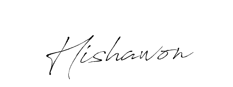You should practise on your own different ways (Antro_Vectra) to write your name (Hishawon) in signature. don't let someone else do it for you. Hishawon signature style 6 images and pictures png