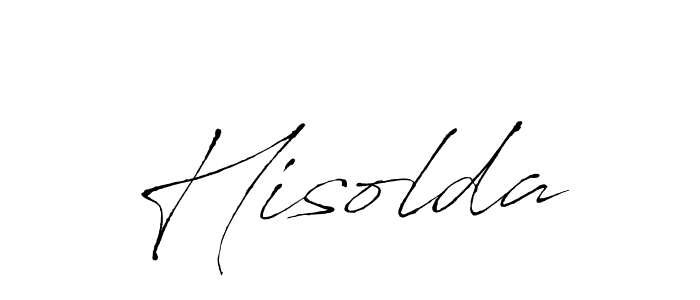 Design your own signature with our free online signature maker. With this signature software, you can create a handwritten (Antro_Vectra) signature for name Hisolda. Hisolda signature style 6 images and pictures png