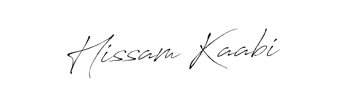 You can use this online signature creator to create a handwritten signature for the name Hissam Kaabi. This is the best online autograph maker. Hissam Kaabi signature style 6 images and pictures png