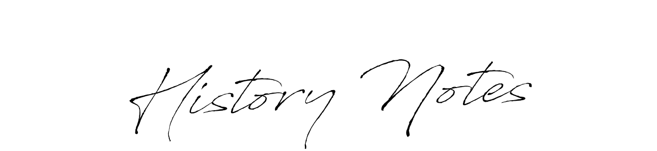 Similarly Antro_Vectra is the best handwritten signature design. Signature creator online .You can use it as an online autograph creator for name History Notes. History Notes signature style 6 images and pictures png