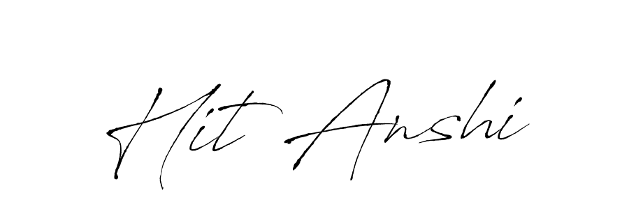 Antro_Vectra is a professional signature style that is perfect for those who want to add a touch of class to their signature. It is also a great choice for those who want to make their signature more unique. Get Hit Anshi name to fancy signature for free. Hit Anshi signature style 6 images and pictures png