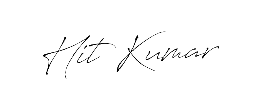 How to Draw Hit Kumar signature style? Antro_Vectra is a latest design signature styles for name Hit Kumar. Hit Kumar signature style 6 images and pictures png