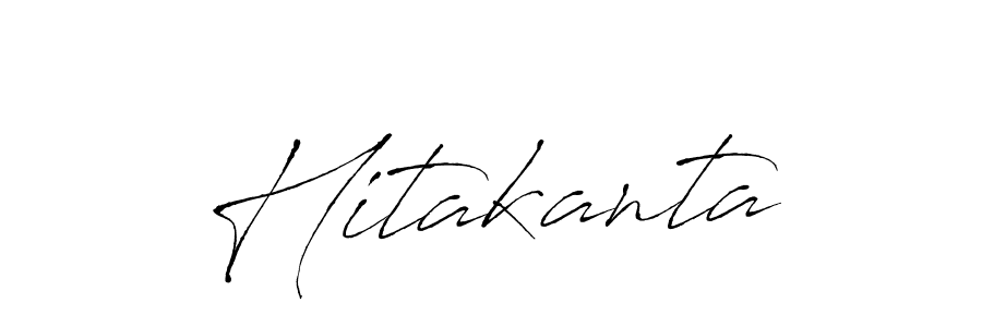 Hitakanta stylish signature style. Best Handwritten Sign (Antro_Vectra) for my name. Handwritten Signature Collection Ideas for my name Hitakanta. Hitakanta signature style 6 images and pictures png