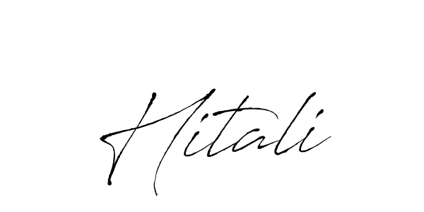 Once you've used our free online signature maker to create your best signature Antro_Vectra style, it's time to enjoy all of the benefits that Hitali name signing documents. Hitali signature style 6 images and pictures png