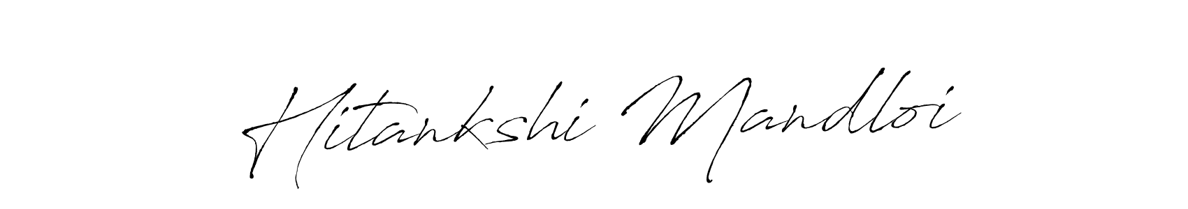 Use a signature maker to create a handwritten signature online. With this signature software, you can design (Antro_Vectra) your own signature for name Hitankshi Mandloi. Hitankshi Mandloi signature style 6 images and pictures png