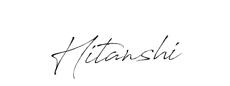Make a beautiful signature design for name Hitanshi. Use this online signature maker to create a handwritten signature for free. Hitanshi signature style 6 images and pictures png