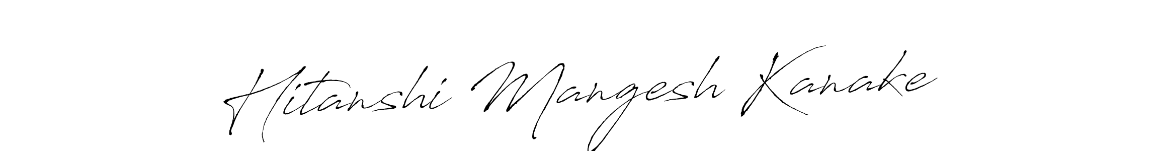 Similarly Antro_Vectra is the best handwritten signature design. Signature creator online .You can use it as an online autograph creator for name Hitanshi Mangesh Kanake. Hitanshi Mangesh Kanake signature style 6 images and pictures png