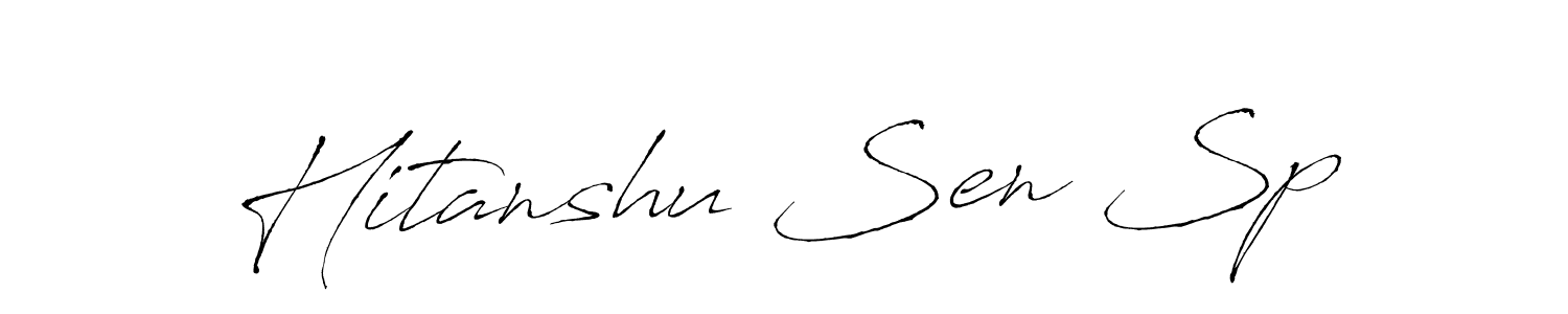 Here are the top 10 professional signature styles for the name Hitanshu Sen Sp. These are the best autograph styles you can use for your name. Hitanshu Sen Sp signature style 6 images and pictures png