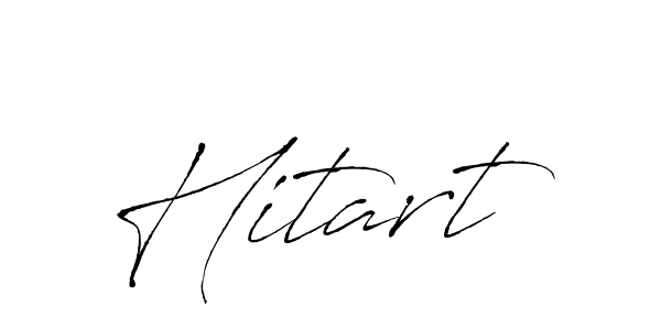 Once you've used our free online signature maker to create your best signature Antro_Vectra style, it's time to enjoy all of the benefits that Hitart name signing documents. Hitart signature style 6 images and pictures png